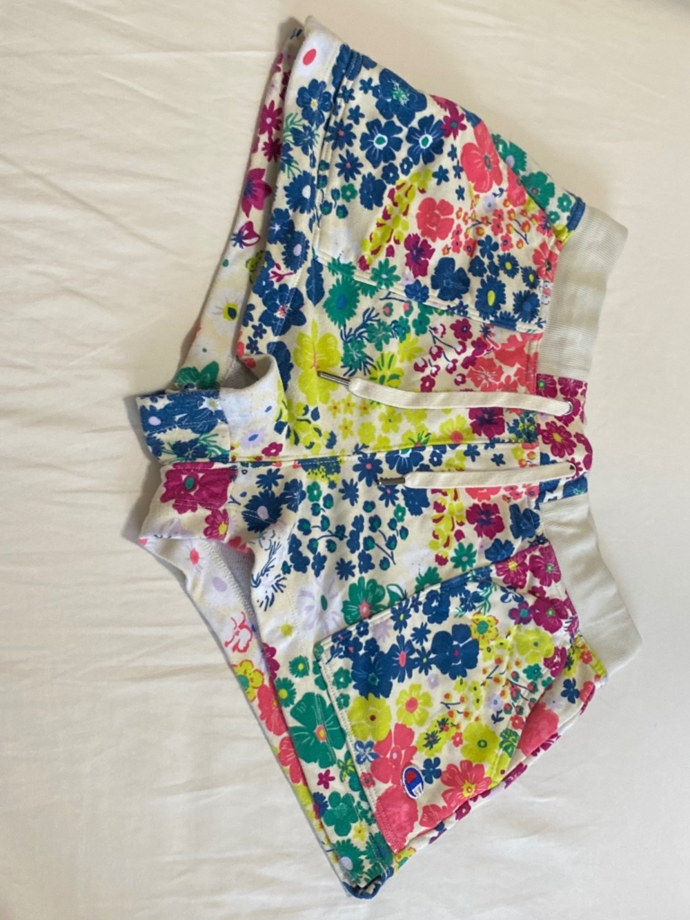 Champion Flower Pattern Cotton Shorts Size M